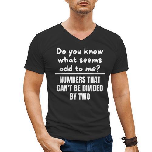 Math Teacher Jokes Men's V-Neck T-Shirt - teacherstshirts.com AU