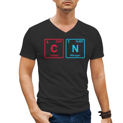 Six Seven Meme 6 7 Science Teacher 6-7 Periodic Table Men's V-Neck T-Shirt - teacherstshirts.com UK