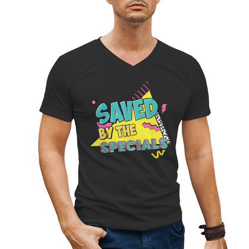Specials Team Elementary School Teachers Cute Trendy Retro Men's V-Neck T-Shirt - teacherstshirts.com UK