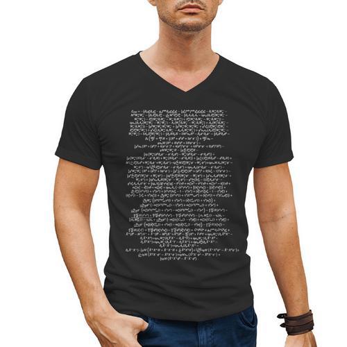 Standard Model Lagrangian Higgs Boson Physics Teacher Men's V-Neck T-Shirt - teacherstshirts.com AU