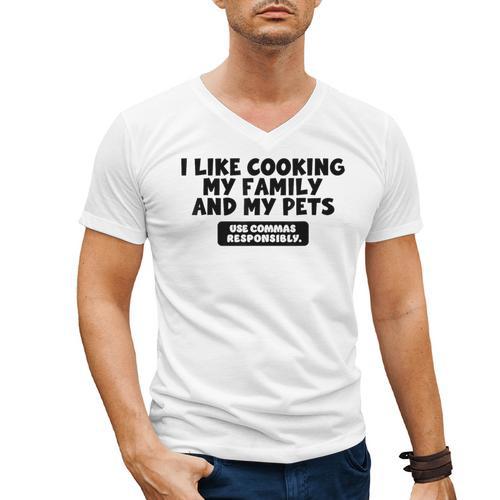 Grammar T Shirt Back To School English Teacher Men's V-Neck T-Shirt - teacherstshirts.com AU