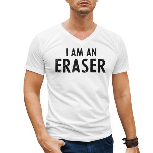 Halloween Teacher Im An Eraser Costume Kids Men Women Men's V-Neck T-Shirt - teacherstshirts.com UK