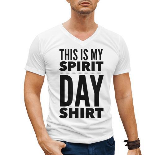 School Teacher Spirit Day Costume For Men Women Men's V-Neck T-Shirt - teacherstshirts.com AU