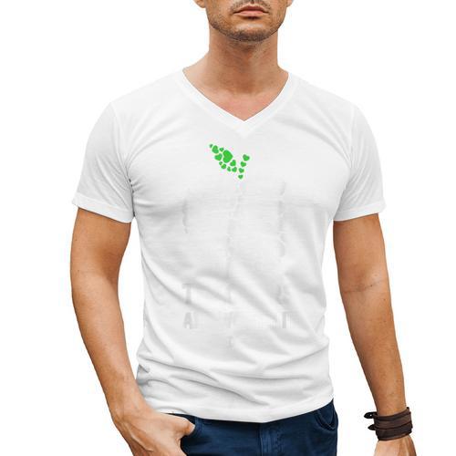 Teachers Are Worth It Red For Ed Men's V-Neck T-Shirt - teacherstshirts.com CA
