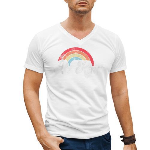 Unity Day Orange Teacher Kindness Antibulliyng Be Kind Men's V-Neck T-Shirt - teacherstshirts.com DE