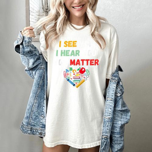 Emotional Intelligence Quote For School Counselor Teacher Women's Comfort Colors T-Shirt - teacherstshirts.com DE