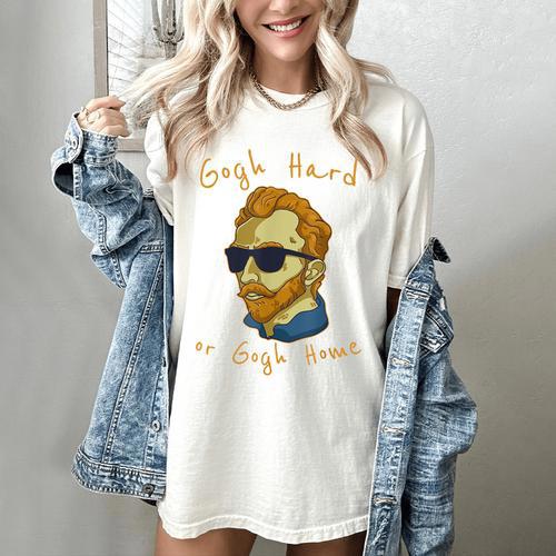 Go Hard Or Go Home Art Teacher Women's Comfort Colors T-Shirt - teacherstshirts.com AU