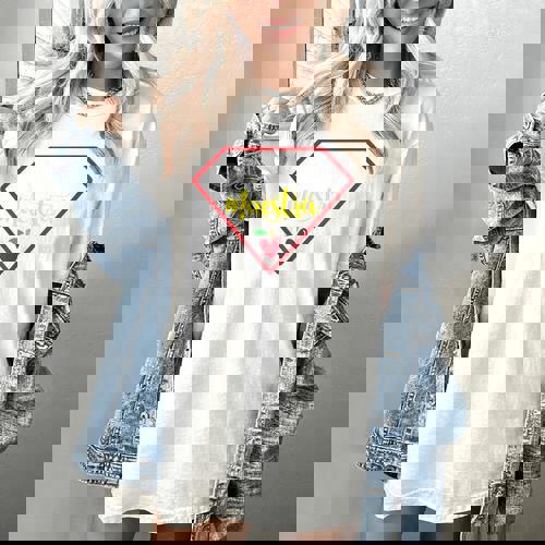 Super Heroe Maestra Espanol Spanish Super Teacher Women&#x27;s Comfort Colors T-Shirt - teacherstshirts.com