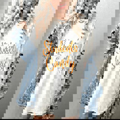 Will Trade Students For Candy Halloween Costume Teacher Women&#x27;s Comfort Colors T-Shirt - teacherstshirts.com