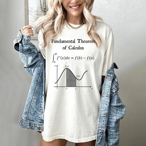 Nerdy Fundamental Theorem Of Calculus Math Teacher Geek Women's Comfort Colors T-Shirt - teacherstshirts.com DE