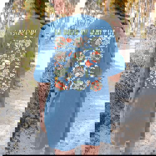 12 Days Of Art Teacher Christmas Artists Painter Educational Women&#x27;s Comfort Colors T-Shirt Back Print - teacherstshirts.com