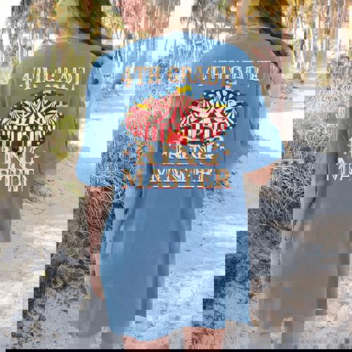 4th Grade Ringmaster Shirt 4th Grade Teacher Shirts Teacher Men Women Kids Women&#x27;s Comfort Colors T-Shirt Back Print - teacherstshirts.com