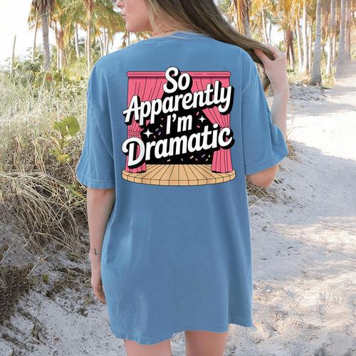 Best Theatre Art For Men Women Musical Drama Teacher Theater Women's Comfort Colors T-Shirt Back Print - teacherstshirts.com AU
