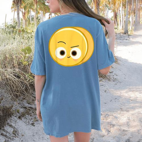 Cute Good Egg Teacher Halloween Costume Group The Big Cheese Women's Comfort Colors T-Shirt Back Print - teacherstshirts.com AU