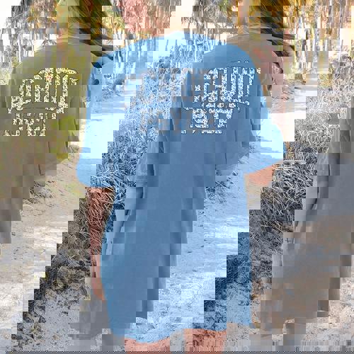 Cute Wildflower School Psych Teacher School Psychologist Women&#x27;s Comfort Colors T-Shirt Back Print - teacherstshirts.com