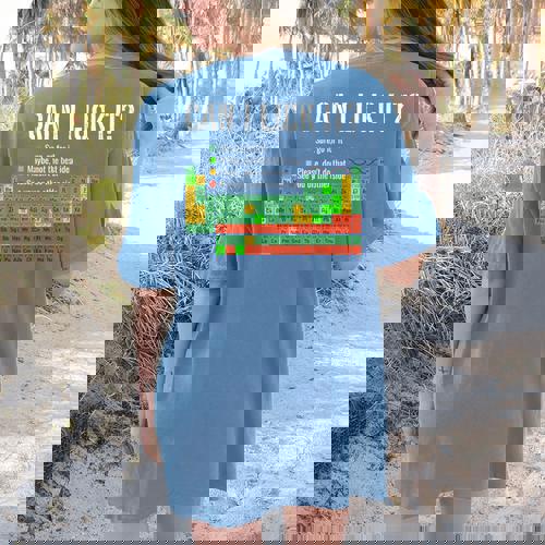 Can I Lick It Periodic Table Science Teacher Student Women&#x27;s Comfort Colors T-Shirt Back Print - teacherstshirts.com