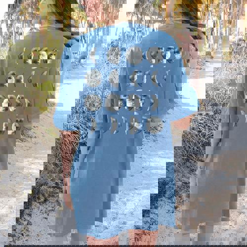 Space Science Student Teacher Leonard Moon Phases Men Women Kids Women&#x27;s Comfort Colors T-Shirt Back Print - teacherstshirts.com