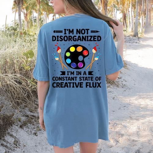 Art Teacher School Teacher Art Teachers School Women's Comfort Colors T-Shirt Back Print - teacherstshirts.com DE