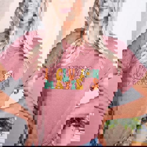 Gnoovy Vintage Inclusion Matters Special Education Teacher Women&#x27;s Heather T-Shirt - teacherstshirts.com