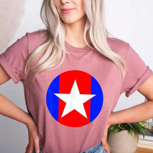 Nerdy Captain Sweatpants Retro Comic Book Fan Teacher Women's Heather T-Shirt - teacherstshirts.com UK