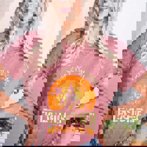 This Is My Scary Teacher Costume Halloween Women&#x27;s Heather T-Shirt - teacherstshirts.com