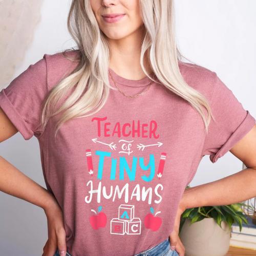 Teacher Preschool Pre K Kindergarten Women's Heather T-Shirt - teacherstshirts.com DE
