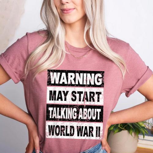Vintage Historian Shirt History Teacher Co Retro WW2 History Teacher Women's Heather T-Shirt - teacherstshirts.com CA
