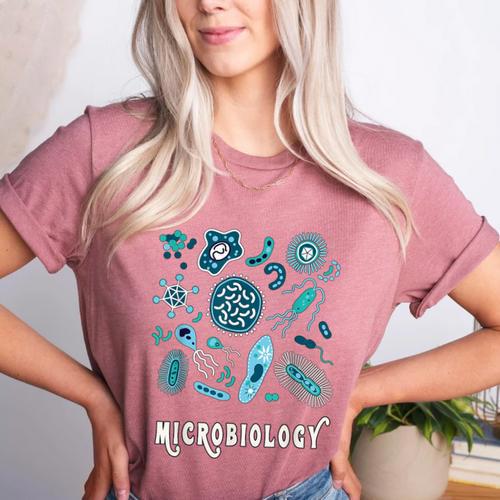 Microbiology Teacher Science Instructor Tee Shirt For Men Women Women's Heather T-Shirt - teacherstshirts.com DE