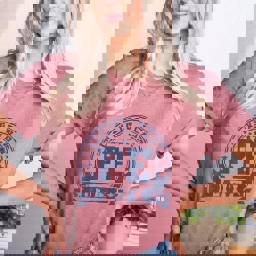 PE Teacher Living That PE Life Physical Education Teacher Women&#x27;s Heather T-Shirt - teacherstshirts.com