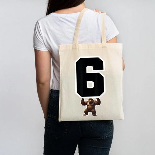 6 7 Matching Teachers Halloween Costume Gorilla Canvas Tote Bag - teacherstshirts.com UK