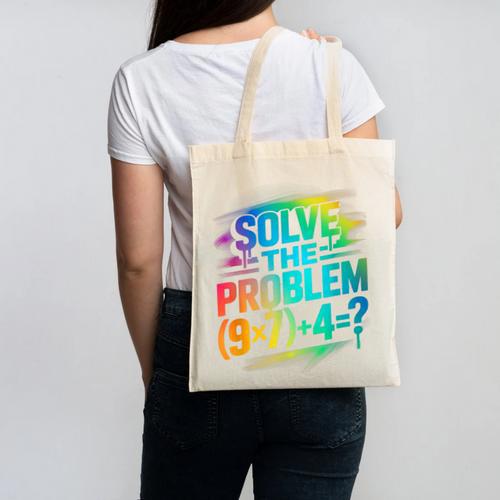 67 Meme PEMDAS Elementary Math Teacher Six Seven Canvas Tote Bag - teacherstshirts.com