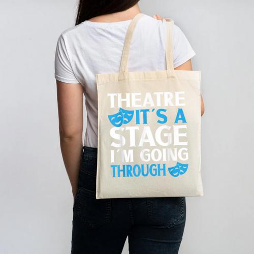 Theater Teacher Drama Teacher Theater Nerd Actor Men Women Kids Canvas Tote Bag - teacherstshirts.com DE