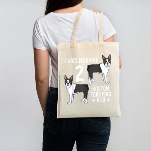 Boston Terrier Humor Bostie Dog Lover For Men Women Kids Canvas Tote Bag - Bostonterriersmerch.com