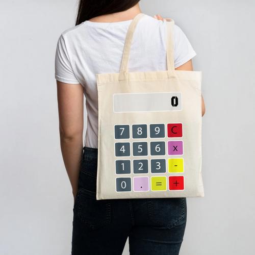 Calculator Math Teacher Halloween Costumes Women Men Adults Canvas Tote Bag - teacherstshirts.com AU