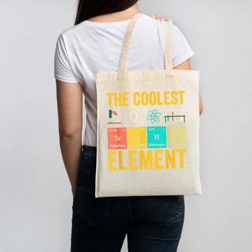 Chemistry Teacher Element Science Student Chemist Canvas Tote Bag - teacherstshirts.com AU