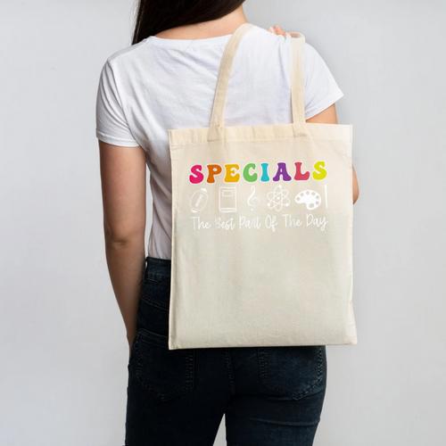 Teacher Specials The Best Part Of The Day Specials Squad Canvas Tote Bag - teacherstshirts.com AU
