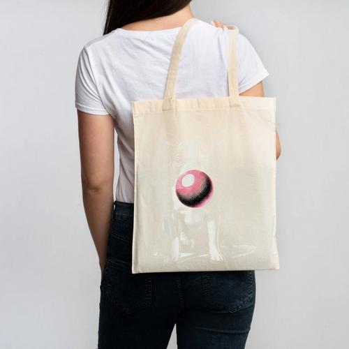 Vintage Boston Terrier Blowing Bubble Gum American Gentleman Canvas Tote Bag - Bostonterriersmerch.com UK
