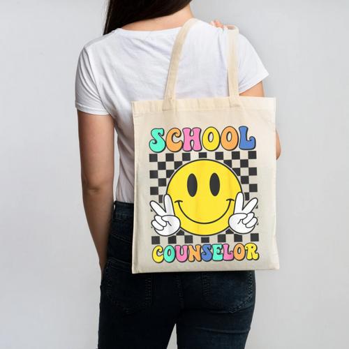 School Counselor Teacher Counseling Office School Guidance Canvas Tote Bag - teacherstshirts.com AU