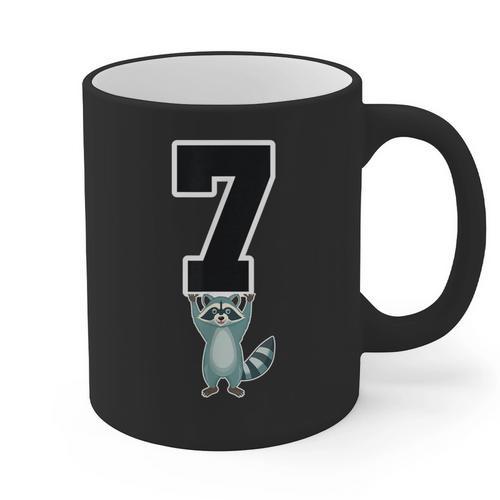 6 7 Matching Teachers Halloween Costume Raccoon Graphic Print Coffee Mug - teacherstshirts.com AU