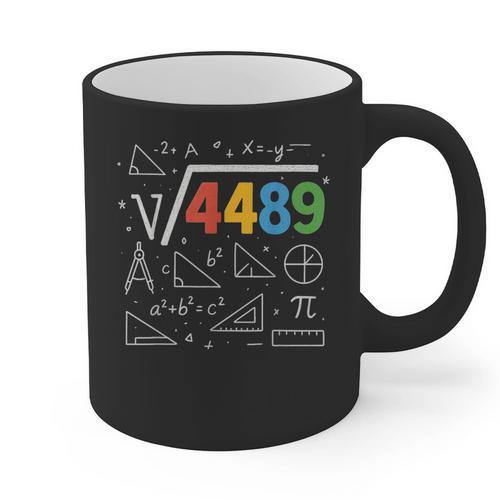 67 Meme Square Root 4489 Slang Six Seven Math Teacher Graphic Print Coffee Mug - teacherstshirts.com AU