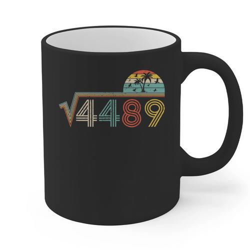 67 Vintage Meme Square Root 4489 Slang Math Teacher Graphic Print Coffee Mug - teacherstshirts.com