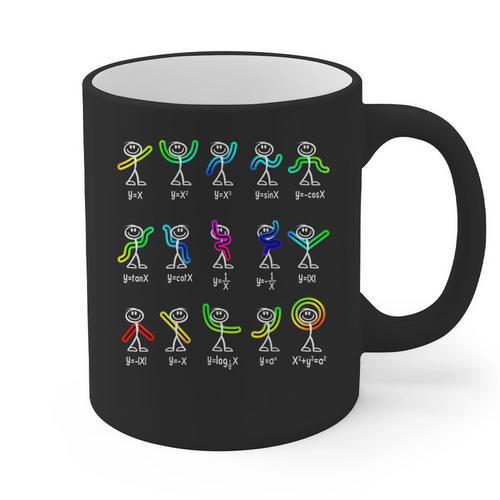 Algebra Dance Function Math Teacher Geek Idea Graphic Print Coffee Mug - teacherstshirts.com