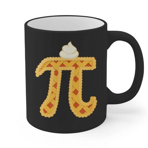 Apple Pi Pie Pun Math Teacher Pi Day 2020 Graphic Print Coffee Mug - teacherstshirts.com AU