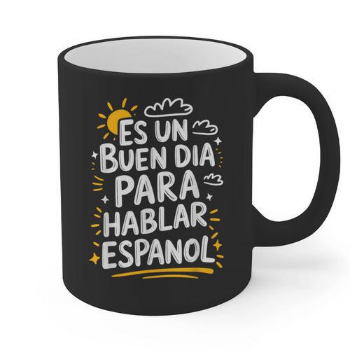 Bilingual Teacher Maestra Spanish Teacher Graphic Print Coffee Mug - teacherstshirts.com AU