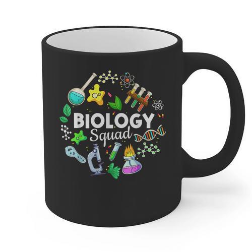Biology Squad Science Teacher Student Biologist Graphic Print Coffee Mug - teacherstshirts.com
