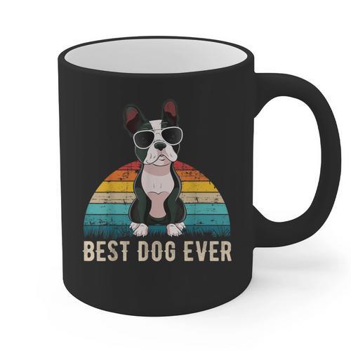 Boston Terrier Boston-Bulldog For Men Women Girls Kids Graphic Print Coffee Mug - Bostonterriersmerch.com