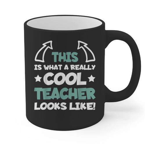 Cool Teacher Saying Teaching Student Men Women Graphic Print Coffee Mug - teacherstshirts.com