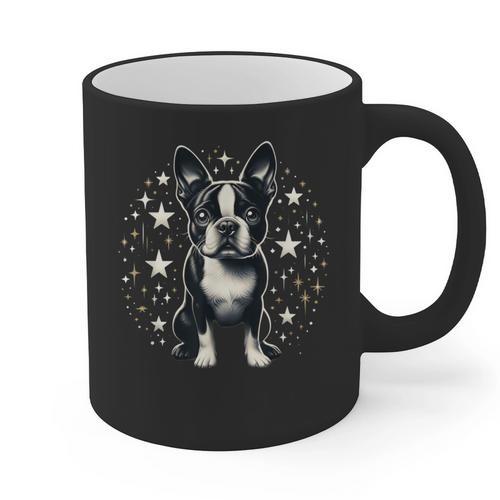 Dog Boston Terrier For Men Women Graphic Print Coffee Mug - Bostonterriersmerch.com DE