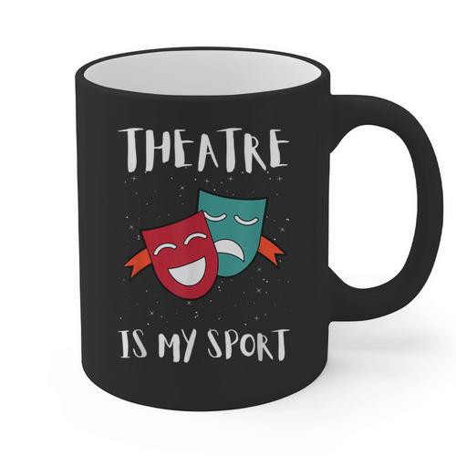 Drama Teacher For Theatre And Performing Arts Graphic Print Coffee Mug - teacherstshirts.com DE
