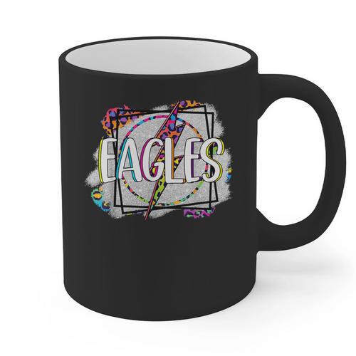 Eagles Teacher School Sports Fan Team Spirit Graphic Print Coffee Mug - teacherstshirts.com CA